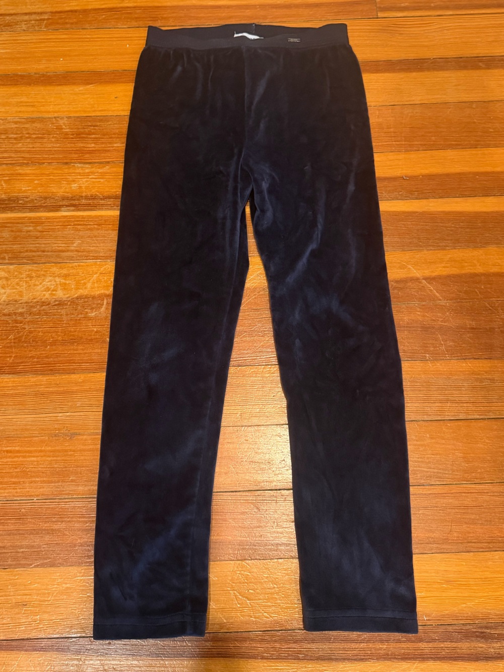 Mayoral Black Velour Girls' Leggings